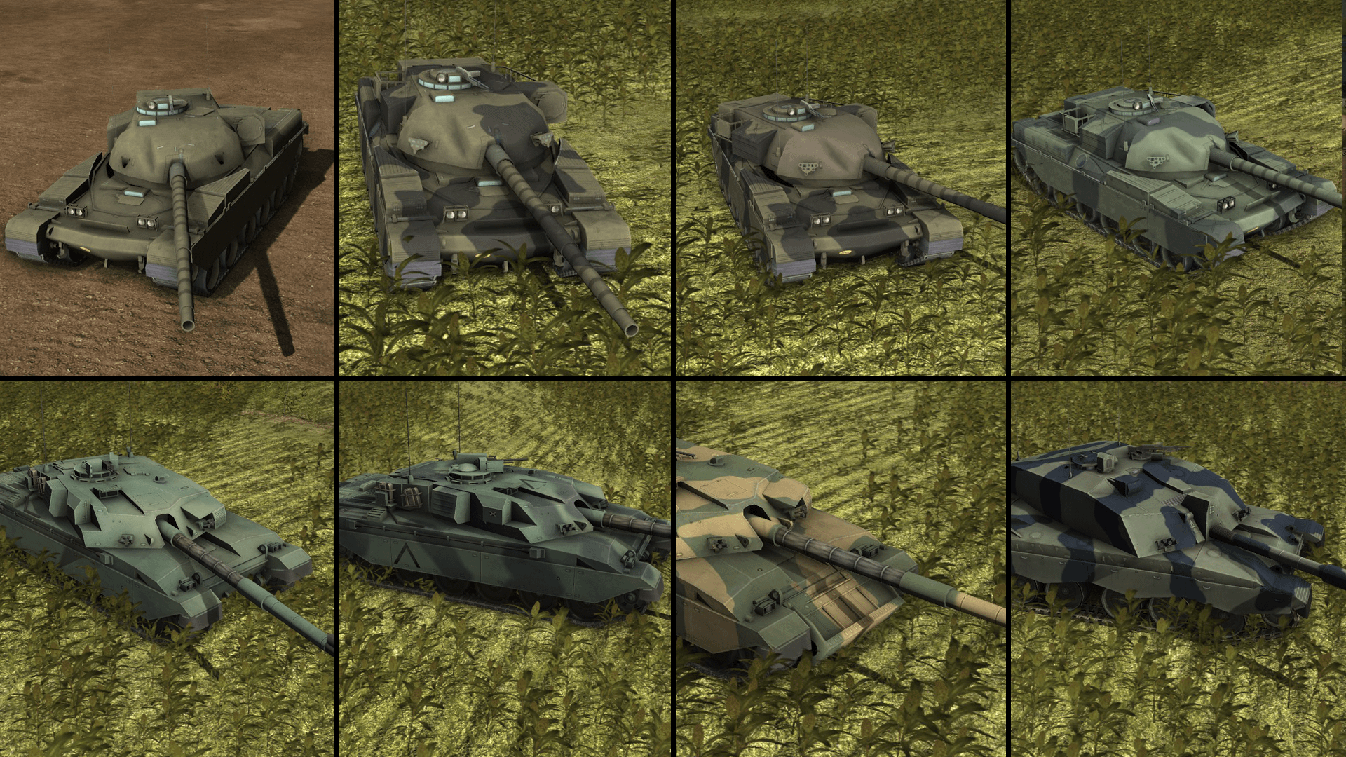 Chieftain & Challenger Tanks